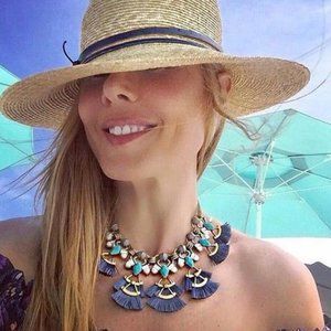 Stella & Dot - Lotus Statement Necklace